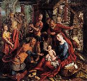 Pieter Aertsen The adoration of the Magi oil painting